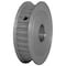 B&B Manufacturing 32XL037-3FA7, Timing Pulley, Aluminum, Clear Anodized,  32XL037-3FA7 - alternate 2